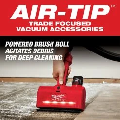 Milwaukee 0980-20B M12 AIR-TIP Utility Nozzle Attachment W/ 4.0Ah Battery Kit Tools & Equipment