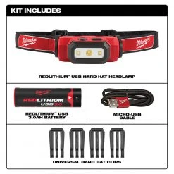Tools & Equipment Milwaukee 2111-21 475-Lumen 7-Position Multi-Pattern Compact Headlamp Kit