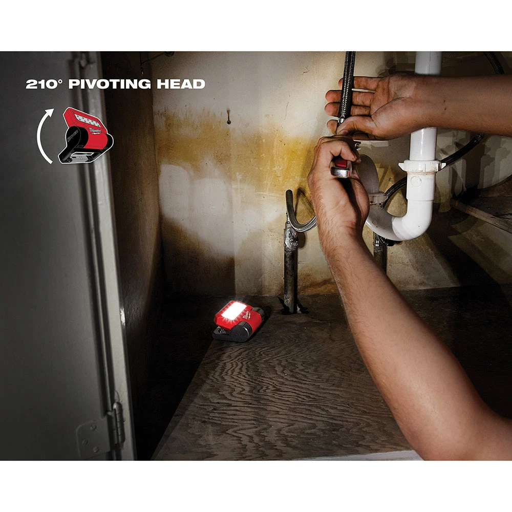 Tools & Equipment Milwaukee 2114-21 550-Lumen USB Rechargeable Rover Pivoting Flood Light 9 Tools & Equipment Milwaukee 2114-21 550-Lumen USB Rechargeable Rover Pivoting Flood Light