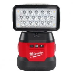 Milwaukee 2123-21HD M18 Utility Remote Control Search Light Kit W/ Portable Base Tools & Equipment