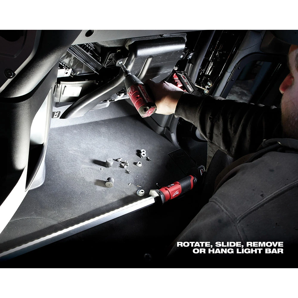 Tools & Equipment Milwaukee 2125-20 M12 12V 1,350-Lumen LED Underhood Light - Bare Tool 8 Tools & Equipment Milwaukee 2125-20 M12 12V 1,350-Lumen LED Underhood Light - Bare Tool