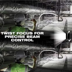 Milwaukee 2161-21 1100 Lumen USB Rechargeable LED Twist Focus Flashlight