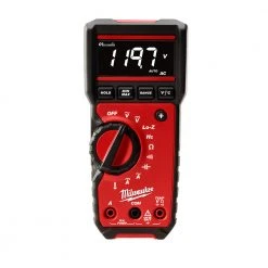 Milwaukee 2217-20 600V Multi-Measuring Durable Professional True RMS Multimeter Tools & Equipment