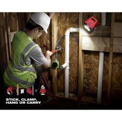 Tools & Equipment Milwaukee 2364-20 M12 12V Rover LED Cordless Compact Flood Light - Bare Tool