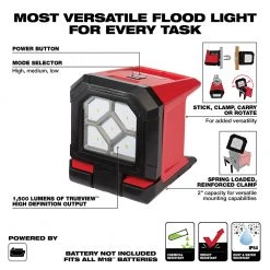 Milwaukee 2365-20 M18 FUEL 18V Rover Mounting Flood Light - Bare Tool Tools & Equipment