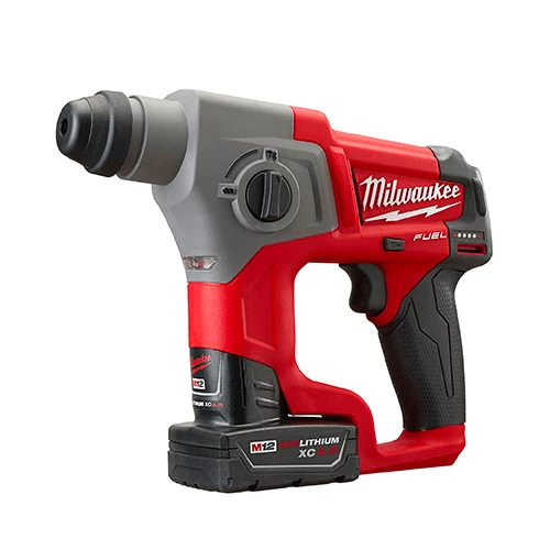 Milwaukee 2416-21XC M12 FUEL 12V 5/8-Inch 4.0Ah SDS-Plus Rotary Hammer Kit Tools & Equipment 7 Milwaukee 2416-21XC M12 FUEL 12V 5/8-Inch 4.0Ah SDS-Plus Rotary Hammer Kit Tools & Equipment