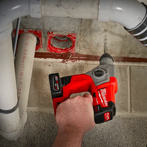 Milwaukee 2416-21XC M12 FUEL 12V 5/8-Inch 4.0Ah SDS-Plus Rotary Hammer Kit Tools & Equipment 4 Milwaukee 2416-21XC M12 FUEL 12V 5/8-Inch 4.0Ah SDS-Plus Rotary Hammer Kit Tools & Equipment