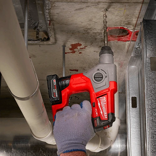 Milwaukee 2416-21XC M12 FUEL 12V 5/8-Inch 4.0Ah SDS-Plus Rotary Hammer Kit Tools & Equipment 6 Milwaukee 2416-21XC M12 FUEL 12V 5/8-Inch 4.0Ah SDS-Plus Rotary Hammer Kit Tools & Equipment