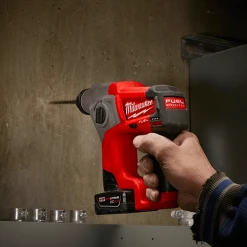 Milwaukee 2416-21XC M12 FUEL 12V 5/8-Inch 4.0Ah SDS-Plus Rotary Hammer Kit Tools & Equipment 12 Milwaukee 2416-21XC M12 FUEL 12V 5/8-Inch 4.0Ah SDS-Plus Rotary Hammer Kit Tools & Equipment