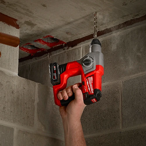 Milwaukee 2416-21XC M12 FUEL 12V 5/8-Inch 4.0Ah SDS-Plus Rotary Hammer Kit Tools & Equipment 9 Milwaukee 2416-21XC M12 FUEL 12V 5/8-Inch 4.0Ah SDS-Plus Rotary Hammer Kit Tools & Equipment