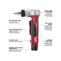 Milwaukee 2432-20 M12 12V Propex Expansion Tool - Bare Tool