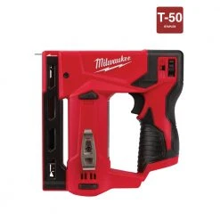 Milwaukee 2447-20 M12 12V 3/8" Cordless Li-Ion Crown Stapler - Bare Tool Tools & Equipment