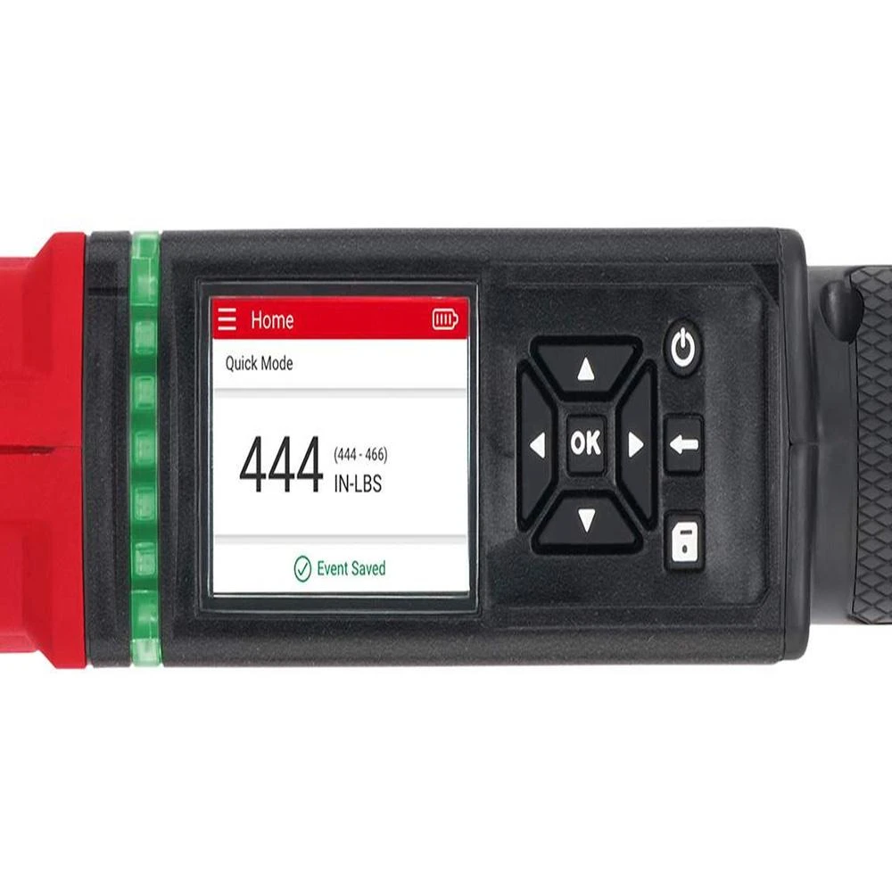 Milwaukee 2466-20 M12 FUEL 12V 1/2" Digital Torque Wrench W/ONE-KEY -Bare Tool 9 Milwaukee 2466-20 M12 FUEL 12V 1/2" Digital Torque Wrench W/ONE-KEY -Bare Tool