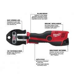 Tools & Equipment Milwaukee 2473-22 M12 12V Force Logic Press Tool Kit 20 Tools & Equipment Milwaukee 2473-22 M12 12V Force Logic Press Tool Kit