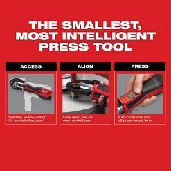Tools & Equipment Milwaukee 2473-22 M12 12V Force Logic Press Tool Kit 22 Tools & Equipment Milwaukee 2473-22 M12 12V Force Logic Press Tool Kit