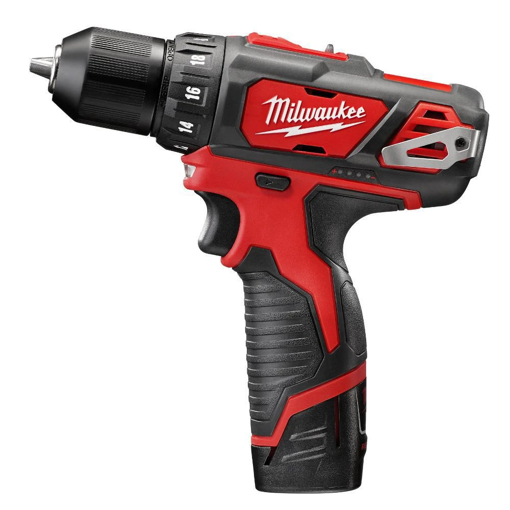 Milwaukee 2495-22 M12 12 Volt Cordless Power Lithium-Ion 2-Tool Combo Kit | Compact & Efficient Tools for Professionals 5 Milwaukee 2495-22 M12 12 Volt Cordless Power Lithium-Ion 2-Tool Combo Kit Tools & Equipment