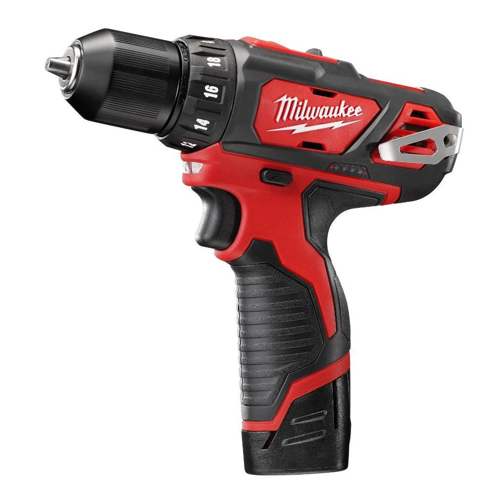 Milwaukee 2495-22 M12 12 Volt Cordless Power Lithium-Ion 2-Tool Combo Kit | Compact & Efficient Tools for Professionals 7 Milwaukee 2495-22 M12 12 Volt Cordless Power Lithium-Ion 2-Tool Combo Kit Tools & Equipment