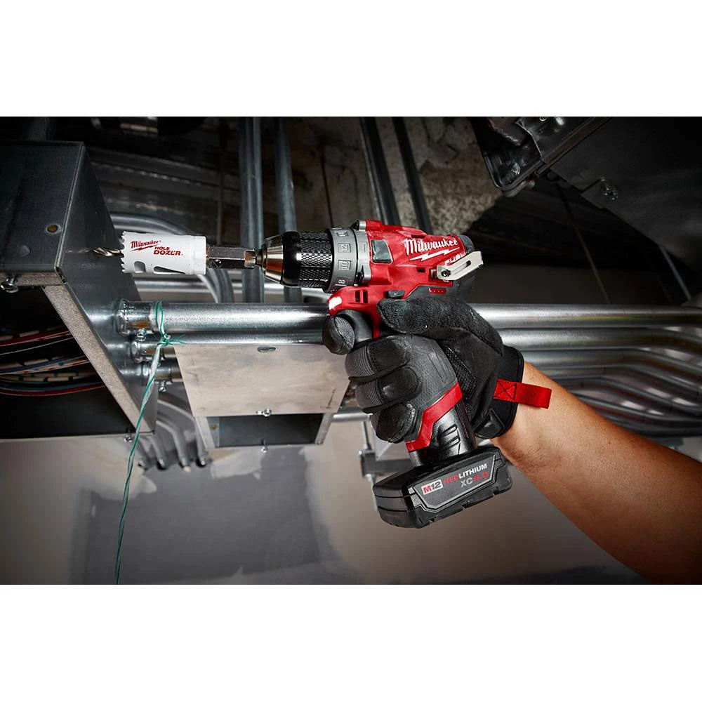 Tools & Equipment Milwaukee 2504-21 M12 FUEL 1/2" Brushless Hammer Drill Kit W/ 2.0 Ah Battery 11 Tools & Equipment Milwaukee 2504-21 M12 FUEL 1/2" Brushless Hammer Drill Kit W/ 2.0 Ah Battery