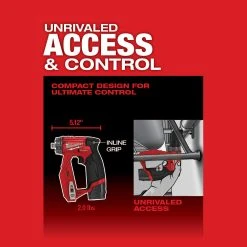 Milwaukee 2505-20 M12 FUEL 12V 4-in-1 Installation Drill/Driver -Bare Tool