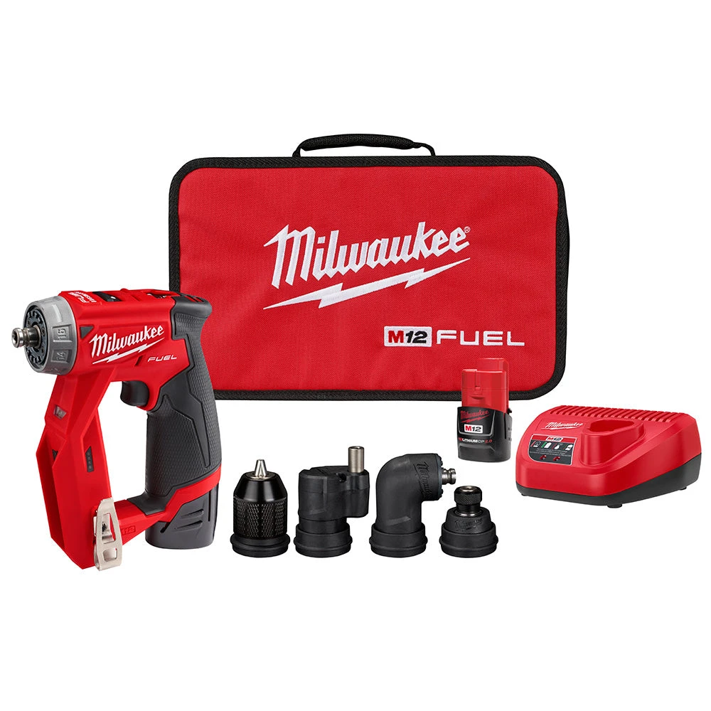Tools & Equipment Milwaukee 2505-22 M12 FUEL 12V Brushless Installation 4-in-1 Drill/Driver Kit 3 Tools & Equipment Milwaukee 2505-22 M12 FUEL 12V Brushless Installation 4-in-1 Drill/Driver Kit