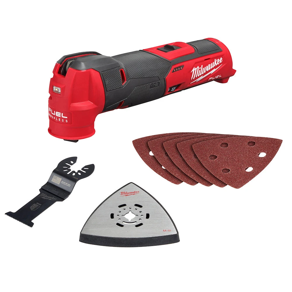 Milwaukee 2526-20 M12 12V Cordless Oscillating Multi-Tool - Bare Tool 3 Milwaukee 2526-20 M12 12V Cordless Oscillating Multi-Tool - Bare Tool