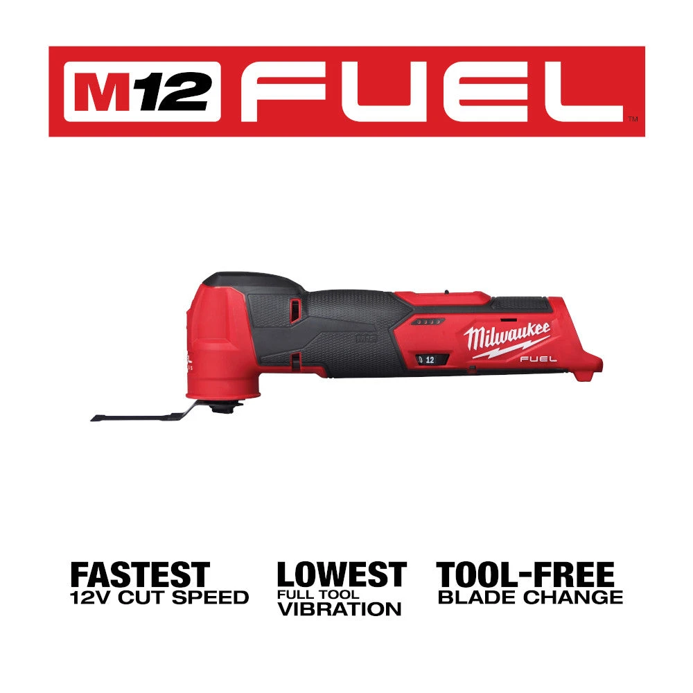 Milwaukee 2526-20 M12 12V Cordless Oscillating Multi-Tool - Bare Tool 5 Milwaukee 2526-20 M12 12V Cordless Oscillating Multi-Tool - Bare Tool