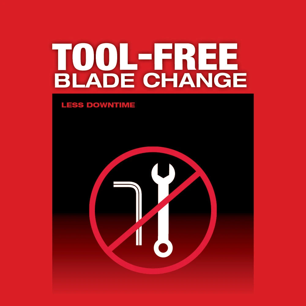 Milwaukee 2526-20 M12 12V Cordless Oscillating Multi-Tool - Bare Tool 8 Milwaukee 2526-20 M12 12V Cordless Oscillating Multi-Tool - Bare Tool