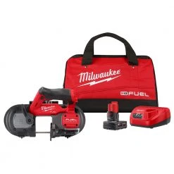 Tools & Equipment Milwaukee 2529-21XC M12 FUEL 12V Cordless Li-Ion Brushless Compact Band Saw Kit