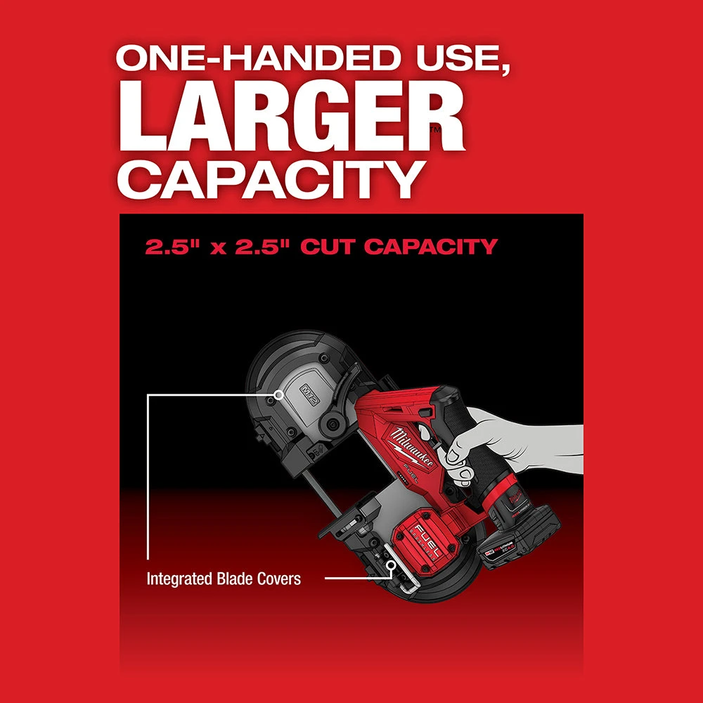 Tools & Equipment Milwaukee 2529-21XC M12 FUEL 12V Cordless Li-Ion Brushless Compact Band Saw Kit 8 Tools & Equipment Milwaukee 2529-21XC M12 FUEL 12V Cordless Li-Ion Brushless Compact Band Saw Kit