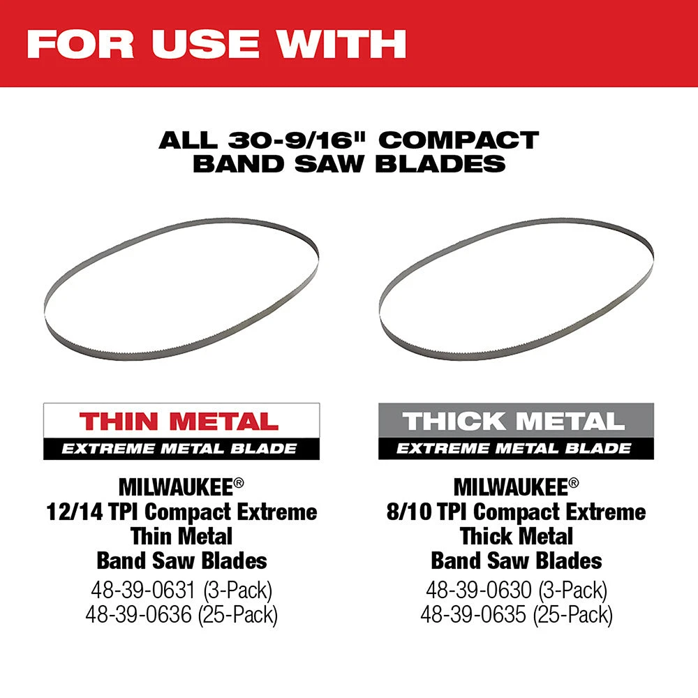 Tools & Equipment Milwaukee 2529-21XC M12 FUEL 12V Cordless Li-Ion Brushless Compact Band Saw Kit 11 Tools & Equipment Milwaukee 2529-21XC M12 FUEL 12V Cordless Li-Ion Brushless Compact Band Saw Kit