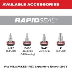 Milwaukee 2532-20 M12 FUEL 12V ProPEX Expander W/ RAPID SEAL Heads - Bare Tool Tools & Equipment
