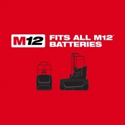 Milwaukee 2559-21 M12 FUEL 12V 1/4 Inch Extended Reach Ratchet Kit with 2.0 AH Battery | Compact & Powerful 25 Tools & Equipment Milwaukee 2559-21 M12 FUEL 12V 1/4 Inch Extended Reach Ratchet 2.0 AH Kit