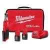 Milwaukee 2566-22 M12 FUEL 12V 1/4" Brushless Li-Ion High Speed Ratchet Kit Tools & Equipment