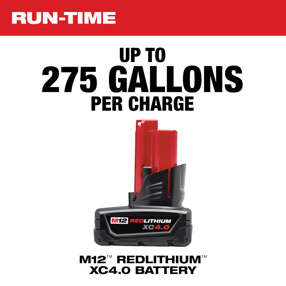 Milwaukee 2579-20 M12 Stick Transfer Pump - Bare Tool Tools & Equipment 5 Milwaukee 2579-20 M12 Stick Transfer Pump - Bare Tool Tools & Equipment