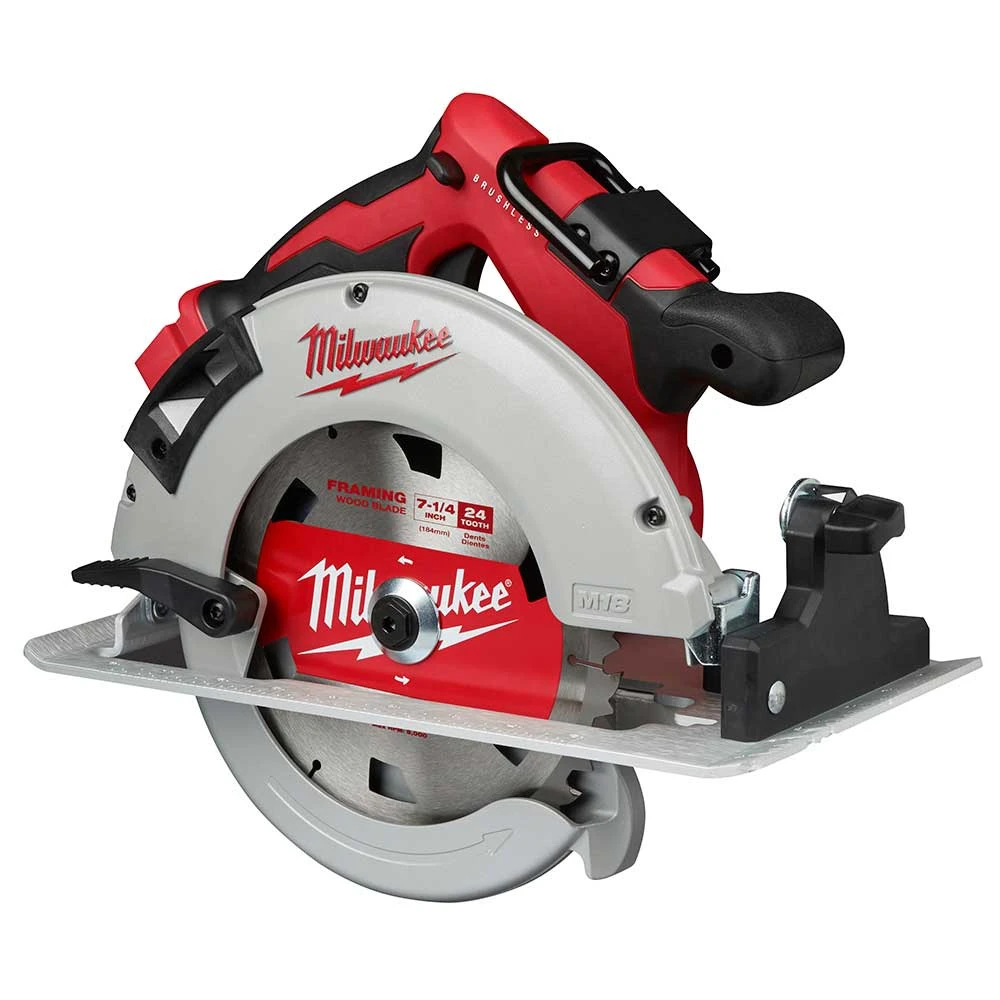 Milwaukee 2631-80 M18 18V 7-1/4" Brushless Circular Saw -Bare Tool-Reconditioned 4 Milwaukee 2631-80 M18 18V 7-1/4" Brushless Circular Saw -Bare Tool-Reconditioned
