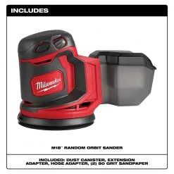 Tools & Equipment Milwaukee 2648-20 M18 18V Cordless Random Orbit Sander - Bare Tool