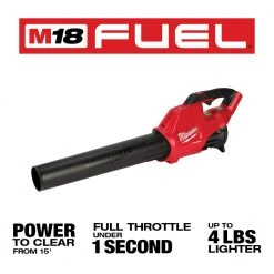 Milwaukee 2724-20 M18 FUEL 18V 450-CFM Cordless Leaf Blower - Bare Tool Lawn & Outdoor Power