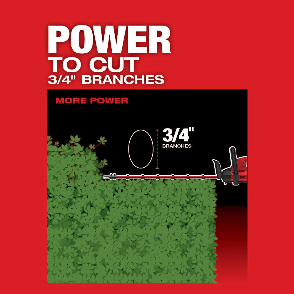 Milwaukee 2726-21HD M18 FUEL 18V 24-Inch Ergonomic Hedge Trimmer Kit - Lawn & Outdoor Power Tool 5 Milwaukee 2726-21HD M18 FUEL 18V 24-Inch Ergonomic Hedge Trimmer Kit Lawn & Outdoor Power