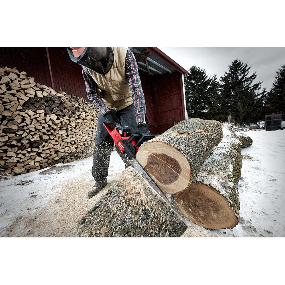 Milwaukee 2727-20C M18 FUEL 14" Ergonomic Cordless Chainsaw - Bare Tool for Lawn & Outdoor Power Tools 11 Milwaukee 2727-20C M18 FUEL 14" Ergonomic Cordless Chainsaw - Bare Tool Lawn & Outdoor Power