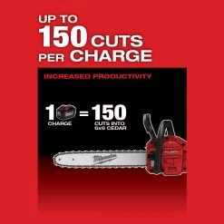 Lawn & Outdoor Power Milwaukee 2727-21HD M18 FUEL 18V 16-Inch Brushless Lithium-Ion Chainsaw Kit