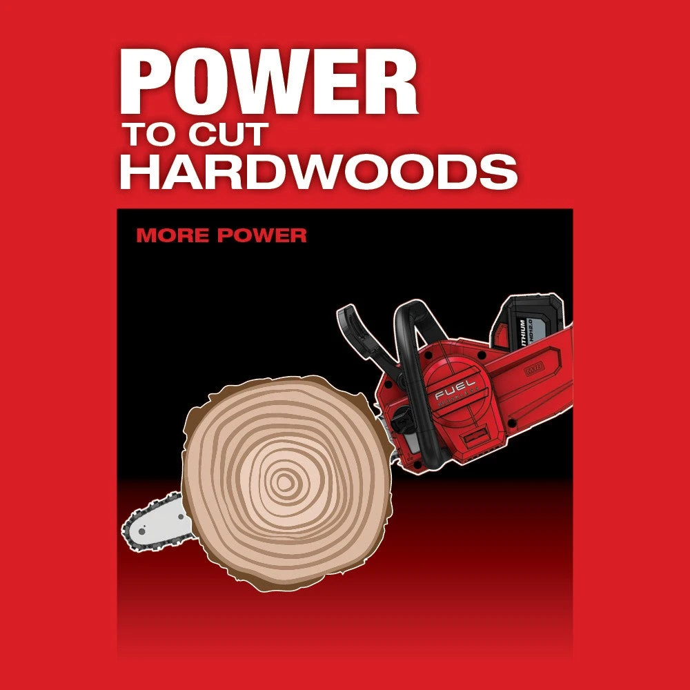 Milwaukee 2727-CB M18 FUEL Cordless Chainsaw & Lead Blower Bundle - Bare Tool, High-Performance Outdoor Power Tools 7 Milwaukee 2727-CB M18 FUEL Cordless Chainsaw / Lead Blower Bundle - Bare Tool