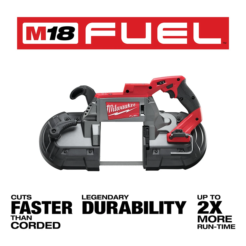 Milwaukee 2729-20 M18 FUEL 18V Deep Cut Band Saw W/ Blade - Bare Tool 4 Milwaukee 2729-20 M18 FUEL 18V Deep Cut Band Saw W/ Blade - Bare Tool