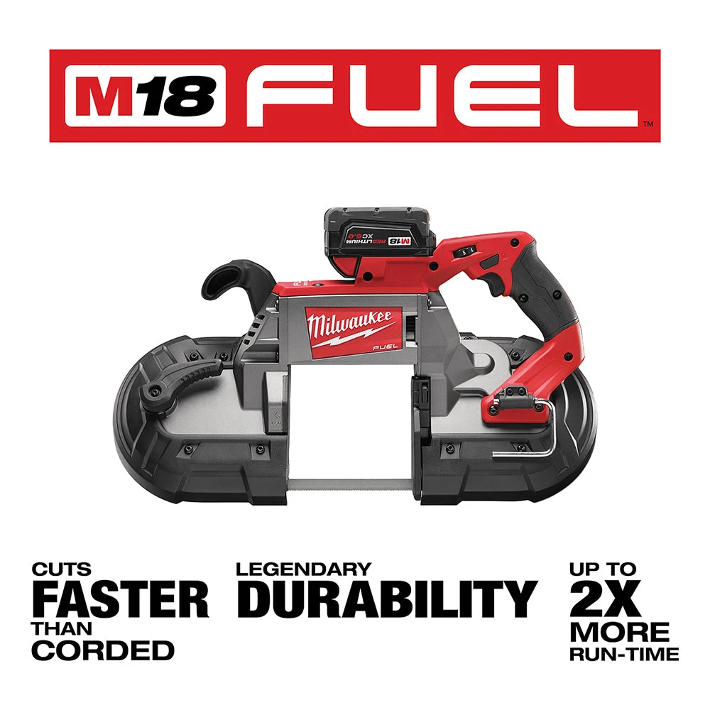 Milwaukee 2729-22 M18 FUEL 18V Deep Cut Band Saw Kit 5 Milwaukee 2729-22 M18 FUEL 18V Deep Cut Band Saw Kit