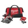 Milwaukee 2730-21 M18 FUEL 18V 6-1/2-Inch 5.0Ah Cordless Circular Saw Kit - High-Performance Power Tool 2 Milwaukee 2730-21 M18 FUEL 18V 6-1/2-Inch 5.0Ah Cordless Circular Saw Kit