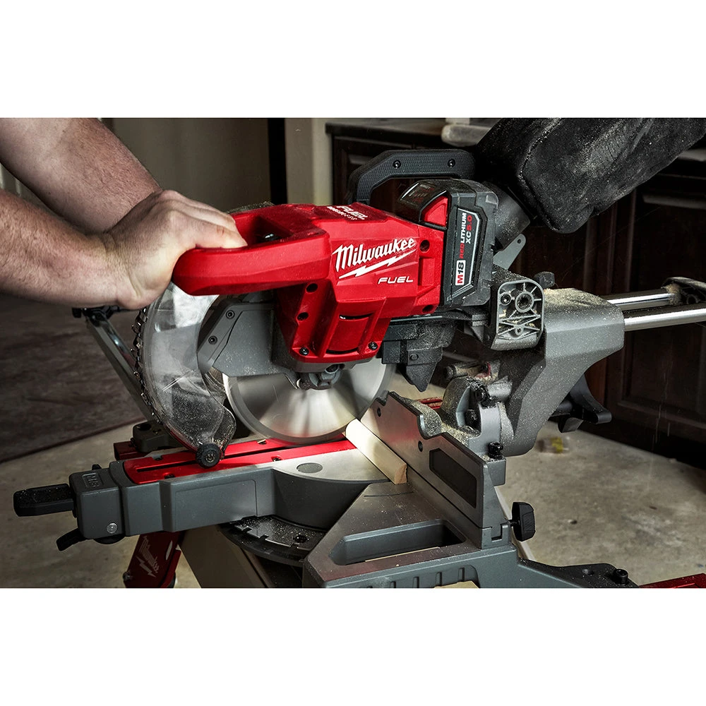 Milwaukee 2733-20 M18 FUEL 18V 7-1/4" Dual Bevel Sliding Miter Saw - Bare Tool 12 Milwaukee 2733-20 M18 FUEL 18V 7-1/4" Dual Bevel Sliding Miter Saw - Bare Tool