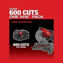 Milwaukee 2733-20 M18 FUEL 18V 7-1/4" Dual Bevel Sliding Miter Saw - Bare Tool 20 Milwaukee 2733-20 M18 FUEL 18V 7-1/4