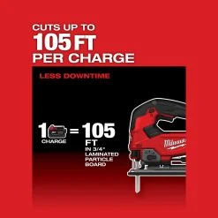 Milwaukee 2737-20 M18 FUEL 18V Cordless D-Handle Jig Saw - Bare Tool Tools & Equipment