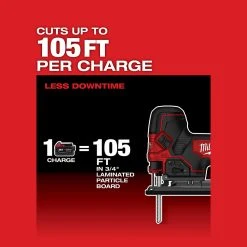 Milwaukee 2737B-20 M18 FUEL 18V Cordless Barrel Grip Jig Saw - Bare Tool Tools & Equipment