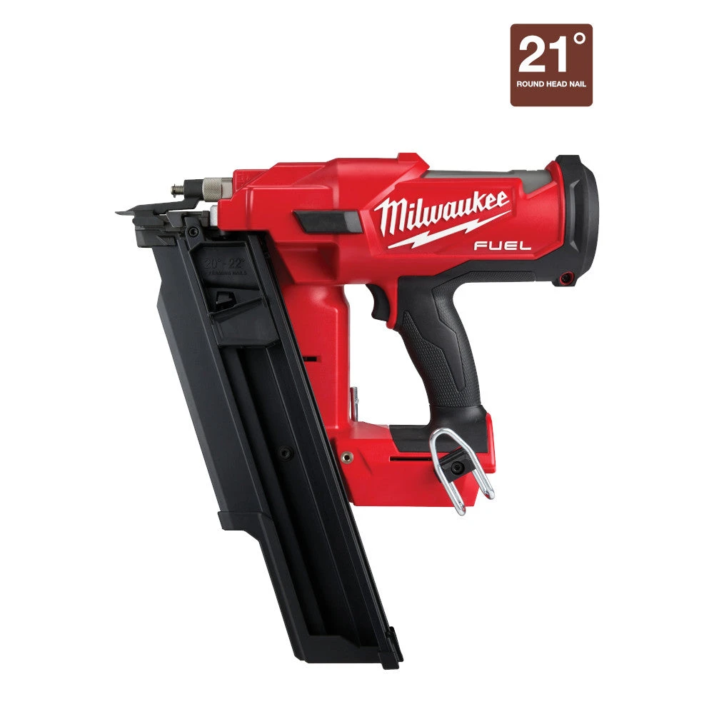 Milwaukee 2744-20 18V M18 FUEL 18V 21 Degree Framing Nailer - Bare Tool Tools & Equipment 3 Milwaukee 2744-20 18V M18 FUEL 18V 21 Degree Framing Nailer - Bare Tool Tools & Equipment