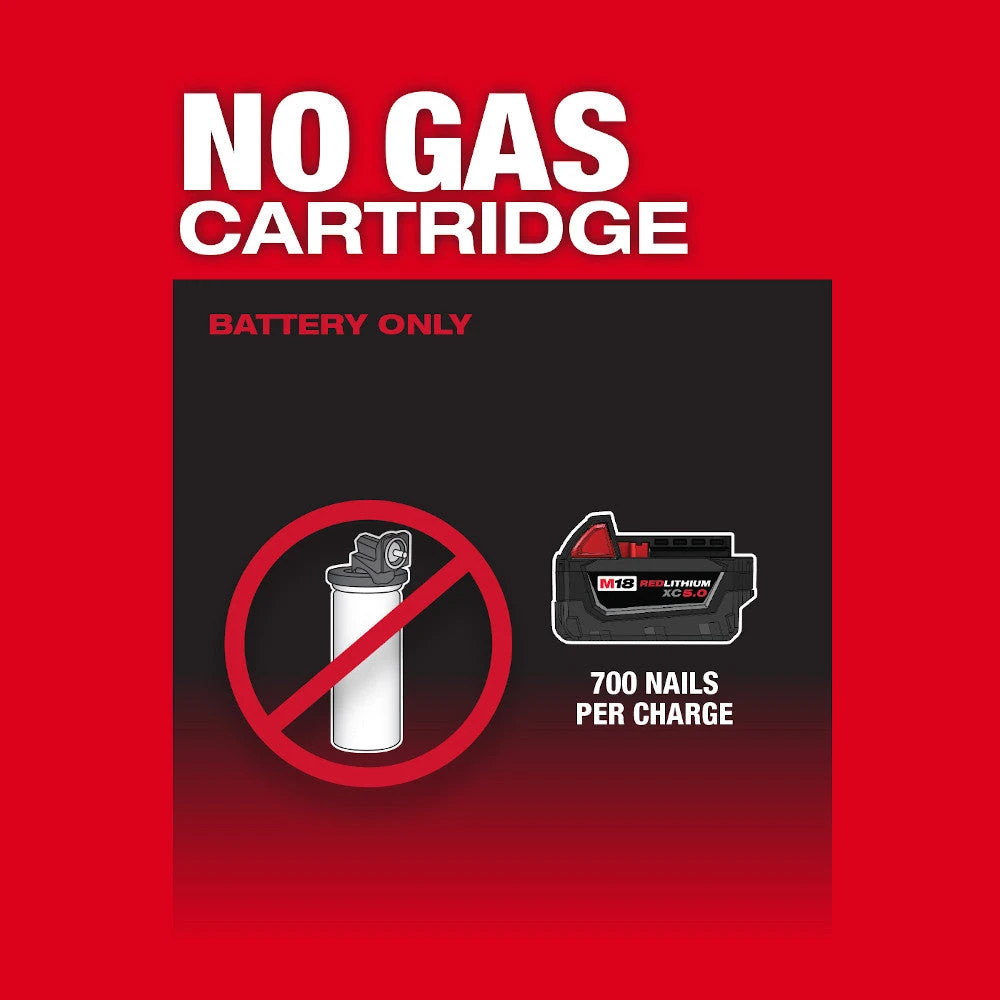 Milwaukee 2744-20 18V M18 FUEL 18V 21 Degree Framing Nailer - Bare Tool Tools & Equipment 9 Milwaukee 2744-20 18V M18 FUEL 18V 21 Degree Framing Nailer - Bare Tool Tools & Equipment